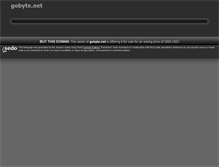 Tablet Screenshot of infowars.gobyte.net